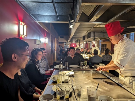Residents at Benihana